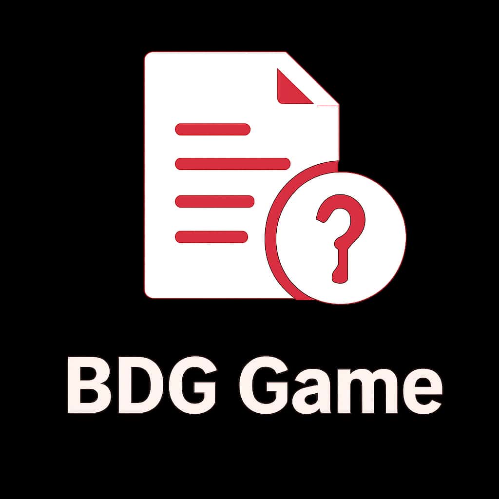 An icon symbolizing BDG Game security guide.