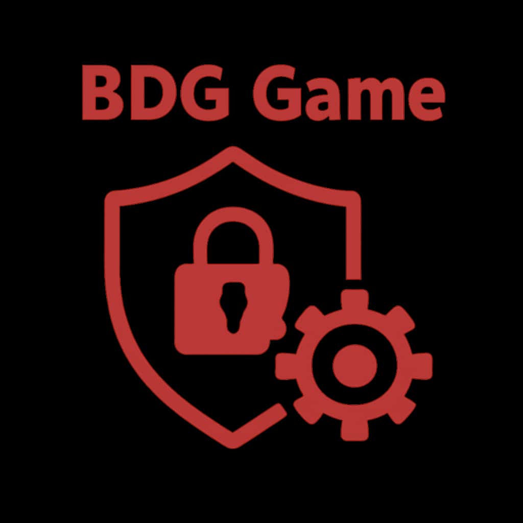 Icon representing BDG Game account security measures.