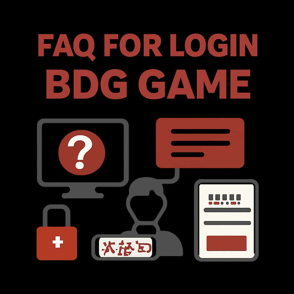An educational diagram illustrating the BDG Game Login process.