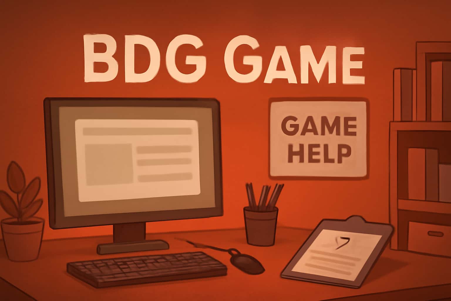 A high-tech visual representation of BDG Game Help with secure access imagery.