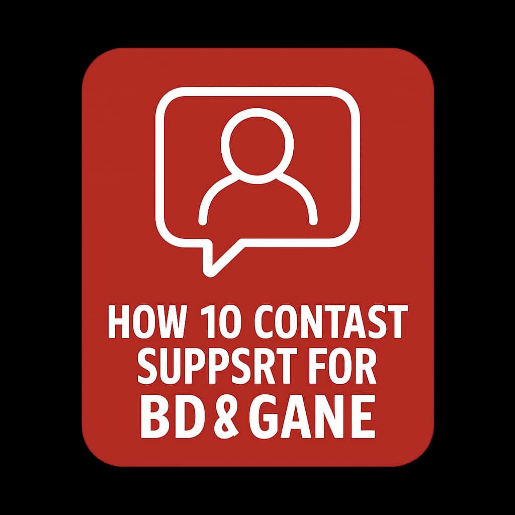 A help icon for contacting BDG Game support.