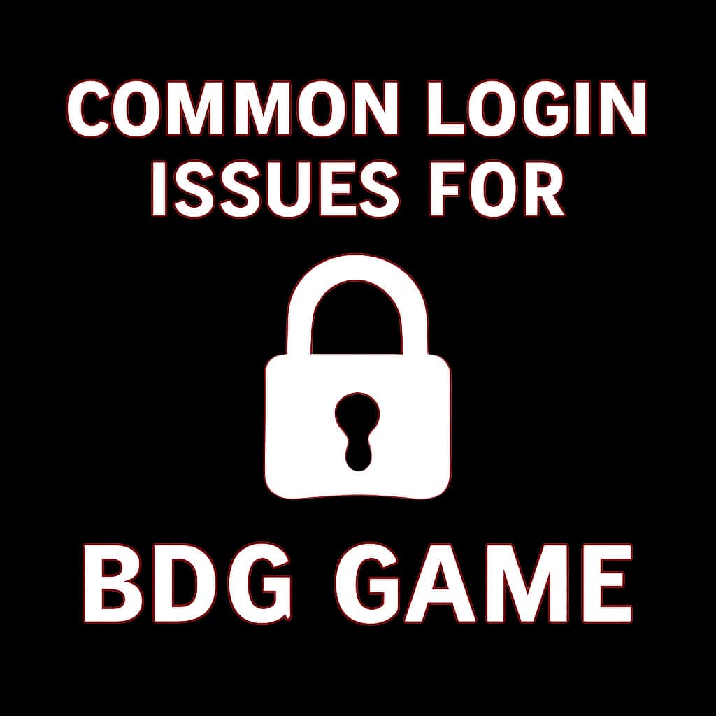 Icon representing login assistance for BDG Game.