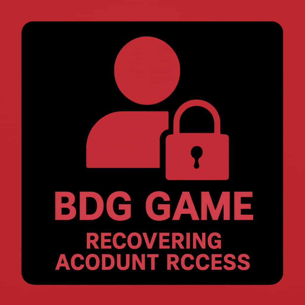 An icon symbolizing account recovery for BDG Game.