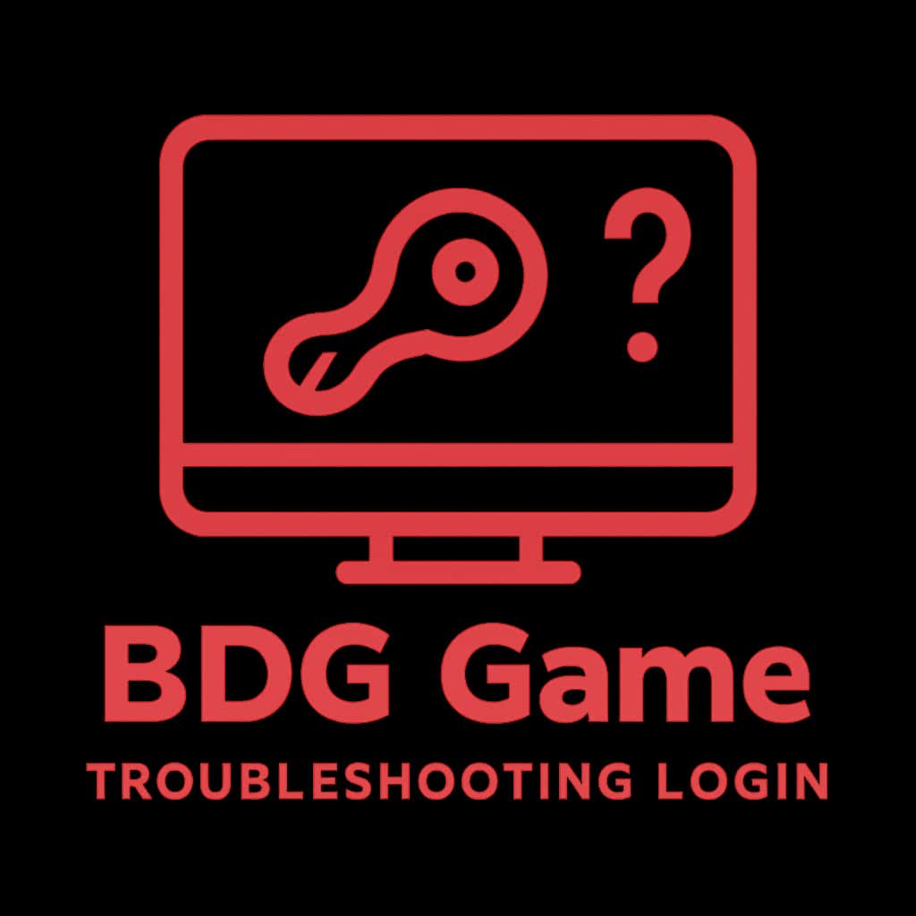 Icon representing help resources for BDG Game login.