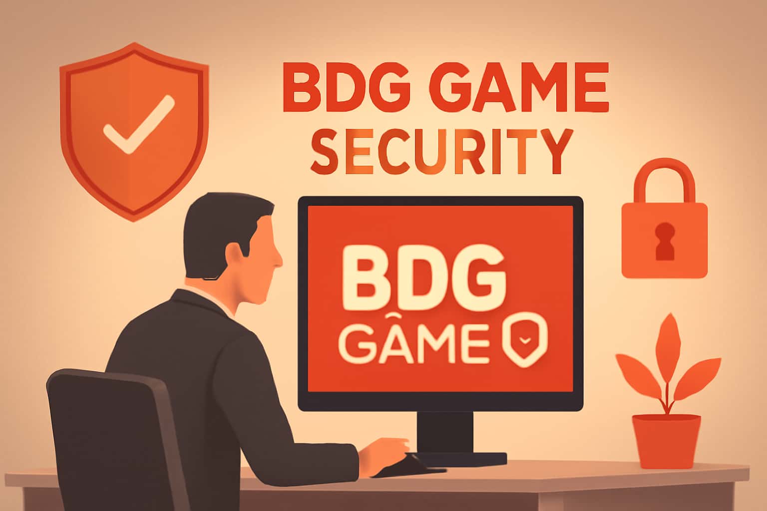 An informational graphic about BDG Game Security.