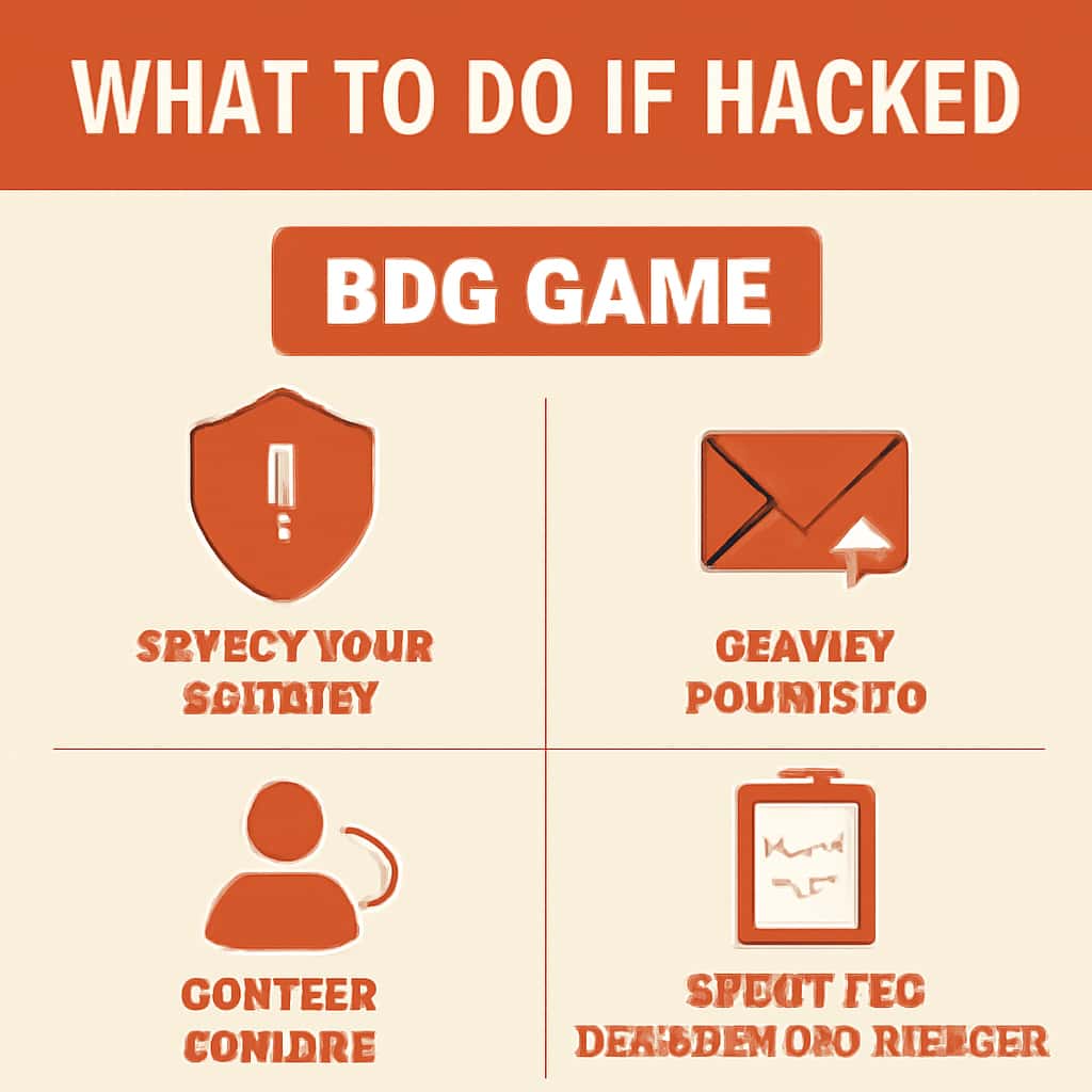 Illustrative guide for securing BDG Game account.